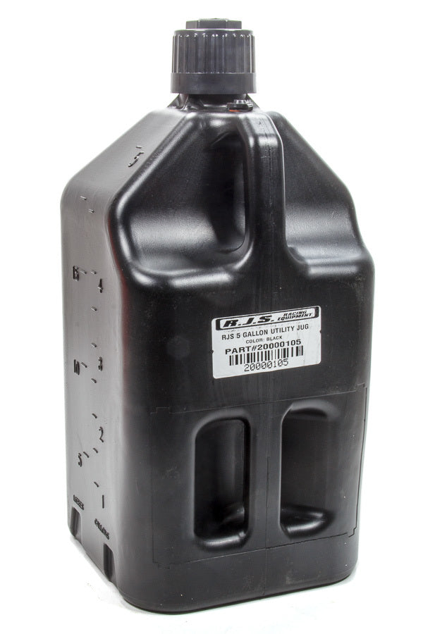 RJS Utility Jug 5 Gallon Black