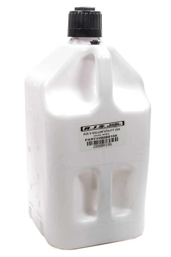 RJS Utility Jug 5 Gallon White