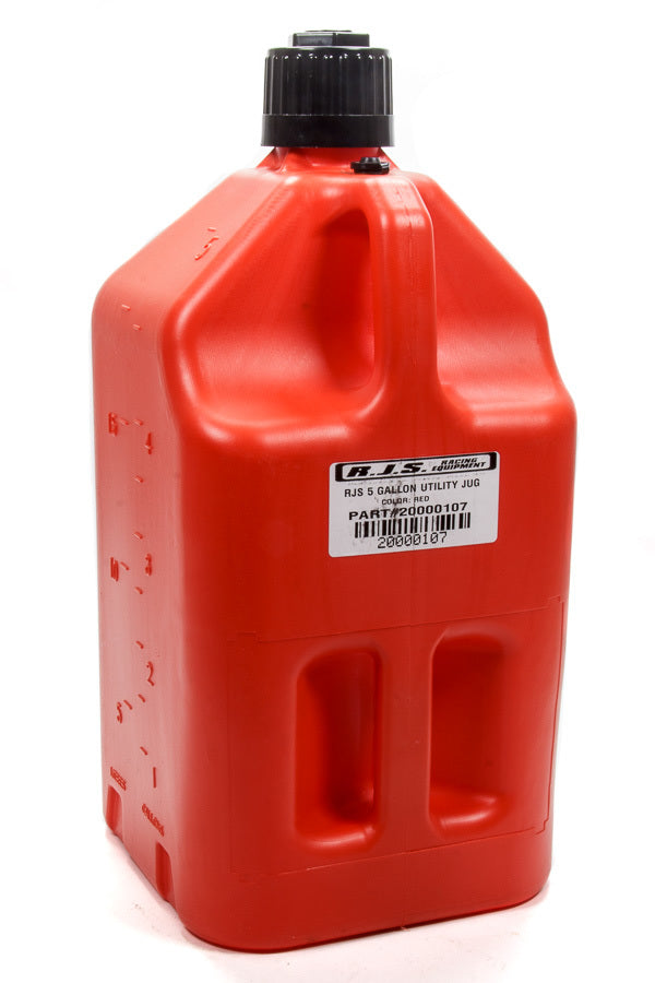 RJS Utility Jug 5 Gallon Red