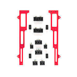 R and M Specialties Spark Plug Wire Loom BBC Red