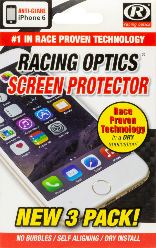 Racing Optics Screen Protectors For iPhone 6
