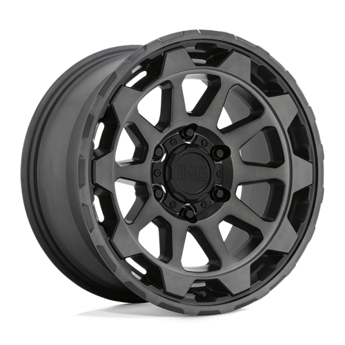 BRRTR 17X8.5 6X5.5 M-GNMTL BRSH-FC -18MM