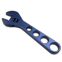 Load image into Gallery viewer, 9In Adjustable Aluminum Wrench Blue