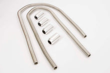 Load image into Gallery viewer, 2-44in Stainless Heater Hose Kit w/Chrome Ends