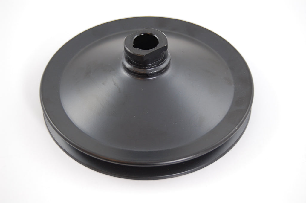 283/327 GM SB Power Stee ring Pulley Black