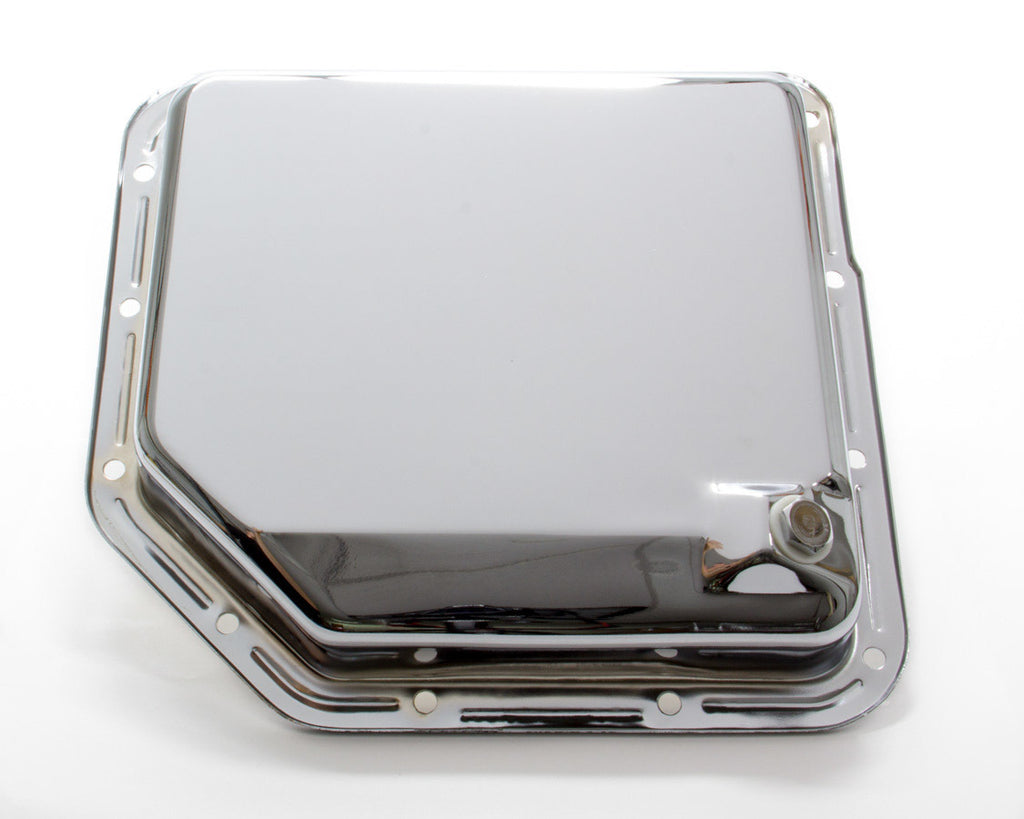 TH350 Trans Pan Chrome Steel Plain