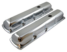 Load image into Gallery viewer, Chrome Steel Oldsmobile Tall Valve Cover Pair