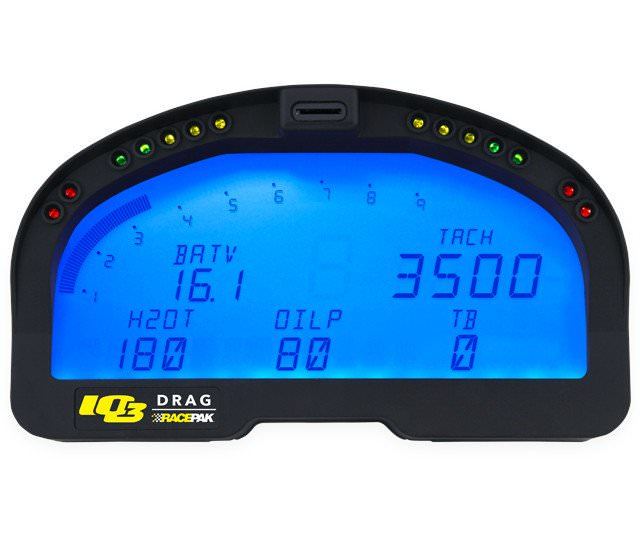 Racepak IQ3 Drag Race Dash Display Kit — Complete Digital Data Logging System