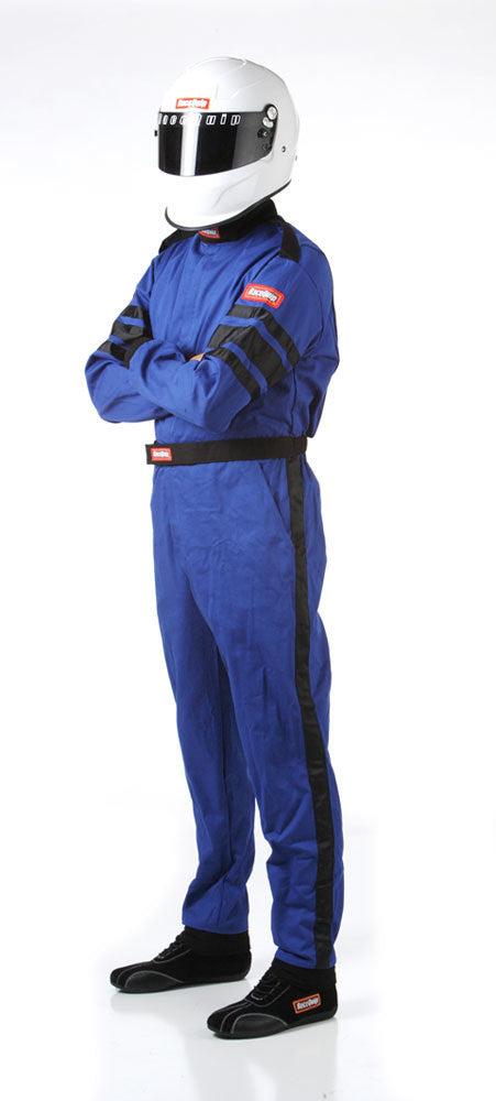 Racequip Blue Suit Single Layer Small