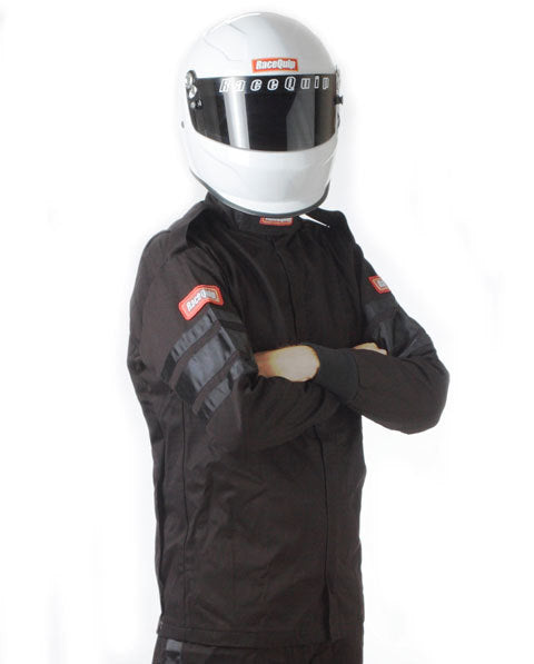 Racequip Black Jacket Single Layr 5X-Large