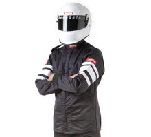 Cargar imagen en el visor de la galería, Racequip Black Jacket Multi Layer Medium