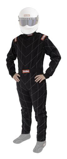 Racequip Suit Chevron Black Small SFI-1