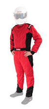 Load image into Gallery viewer, Racequip Suit Chevron Red Medium SFI-1