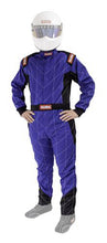 Cargar imagen en el visor de la galería, Racequip Suit Chevron Blue XX- Large SFI-1