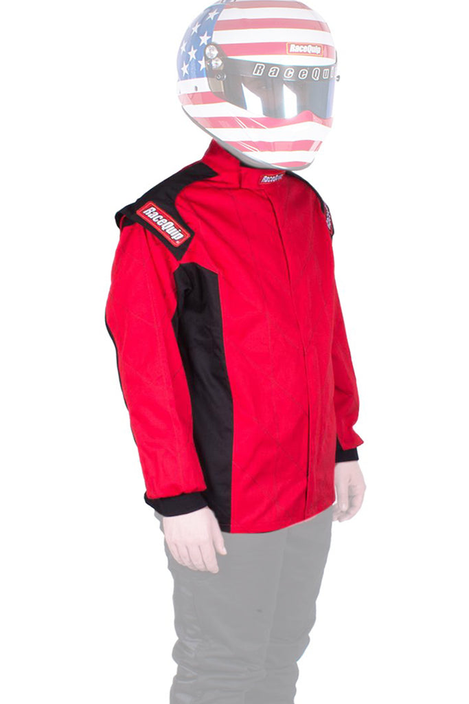 Racequip Jacket Chevron Red Medium SFI-1