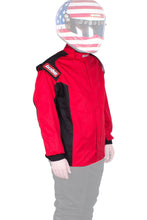 Cargar imagen en el visor de la galería, Racequip Jacket Chevron Red Medium SFI-1