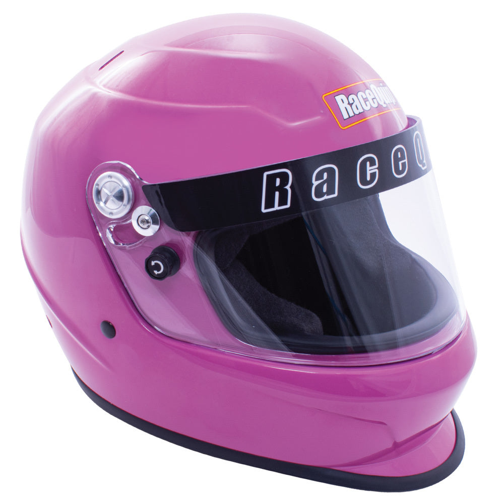 Racequip Helmet Pro Youth Gloss Hot Pink SFI24.1 2020