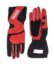 Load image into Gallery viewer, Gloves Outseam Black/Red Large SFI-5