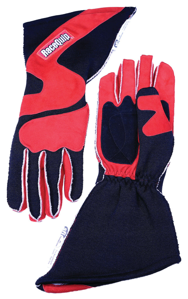 Gloves Outseam Black/Red Large SFI-5