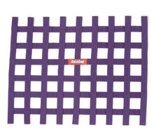 Load image into Gallery viewer, Ribbon Window Net Purple Non-SFI 18in x 24in