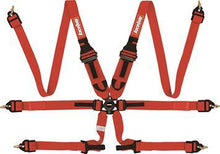 Cargar imagen en el visor de la galería, 6pt Harness Camlock P/D HNR Red FIA