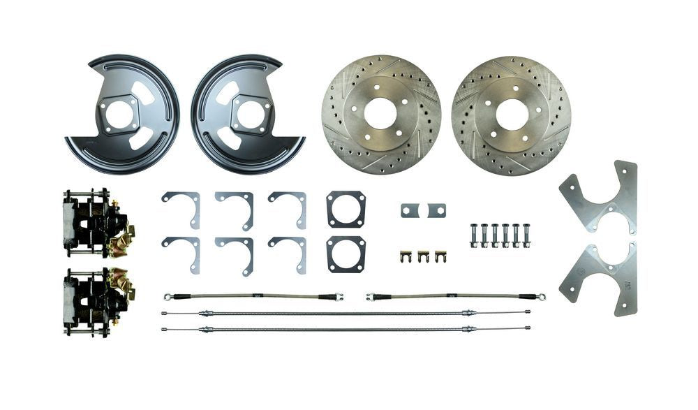 Rear Disc Brake Conversi on Kit w/Parking Brake