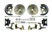 Cargar imagen en el visor de la galería, Right Stuff Detailing Disc Brake Conv. Drill/ Slot Blk PC &amp; SS Hoses