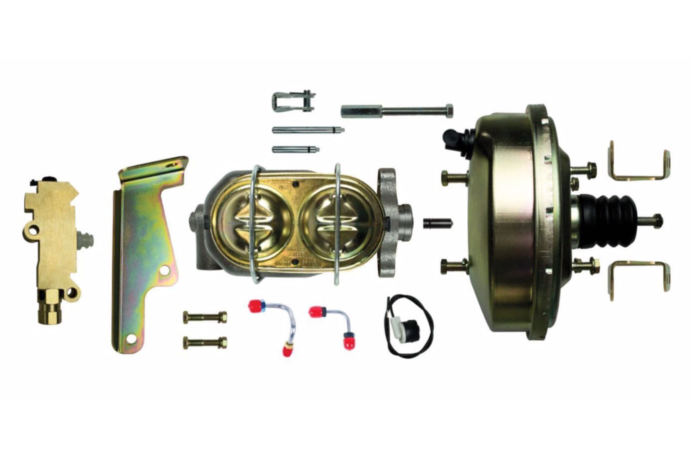 Right Stuff Detailing 9in Booster/Master Cylinder Kit Disc/Drum