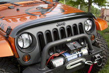 Load image into Gallery viewer, Rugged Ridge Wraparound Bug Deflector Smoke 07-18 Jeep Wran