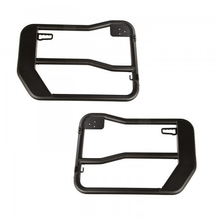 Tube Doors Front Texture d Black 18-  Wrangler JL