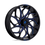 Fuel Off-RoadD778 24X7 4X137 G-BLK-MILL-BLU 13MM