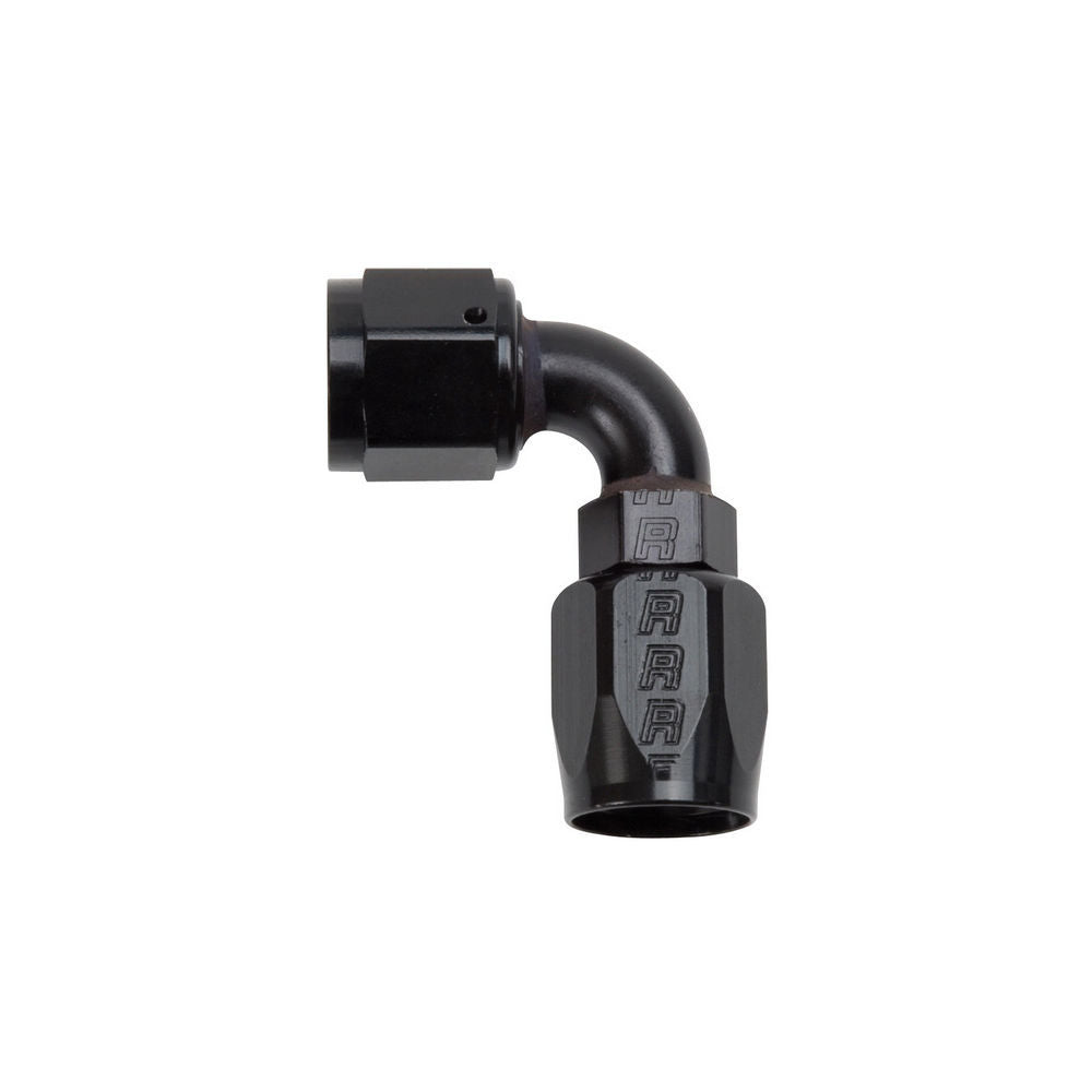 Russell #8 90 Deg Hose End Black