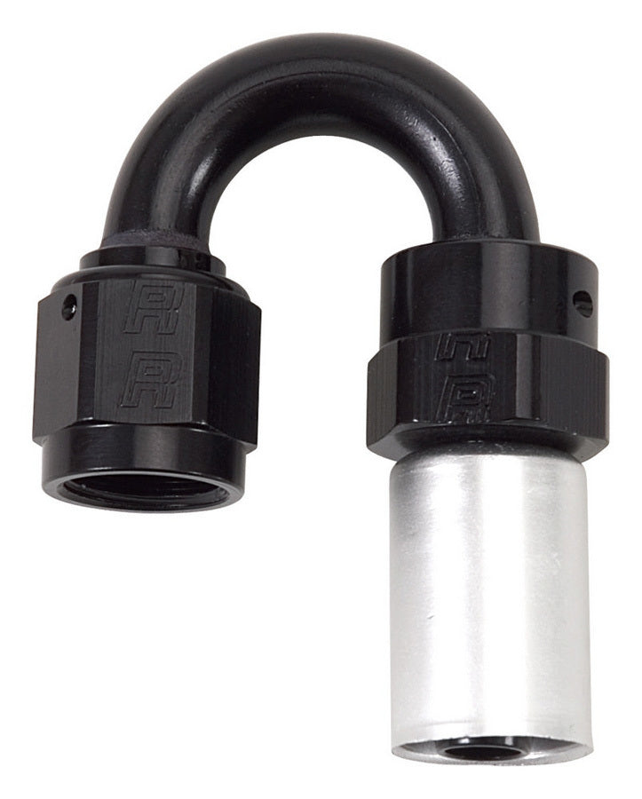 Russell #6 180 Deg Hose Fitting P/C Crimp-On