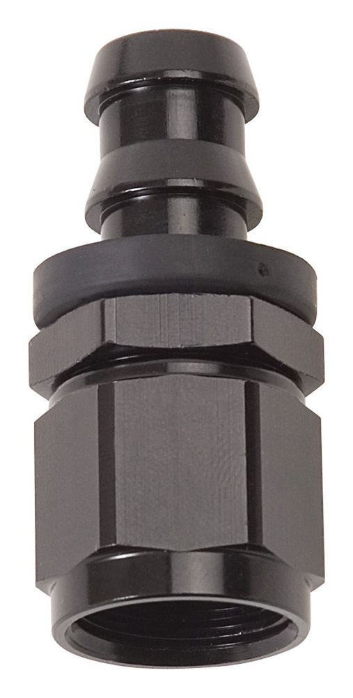 Twist-Lok Hose End #10 Str Black