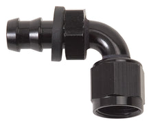 Load image into Gallery viewer, Twist-Lok Hose End #8 90 Deg Black