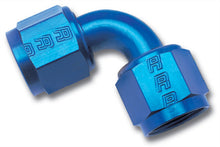 Cargar imagen en el visor de la galería, #8 Swivel Coupler Ftg 90 Deg Blue