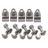 Russell 3/16in SS Brake Line Clamps - 12pk