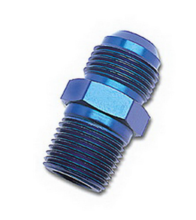 Male Aluminum Adapter - Blue Anodized