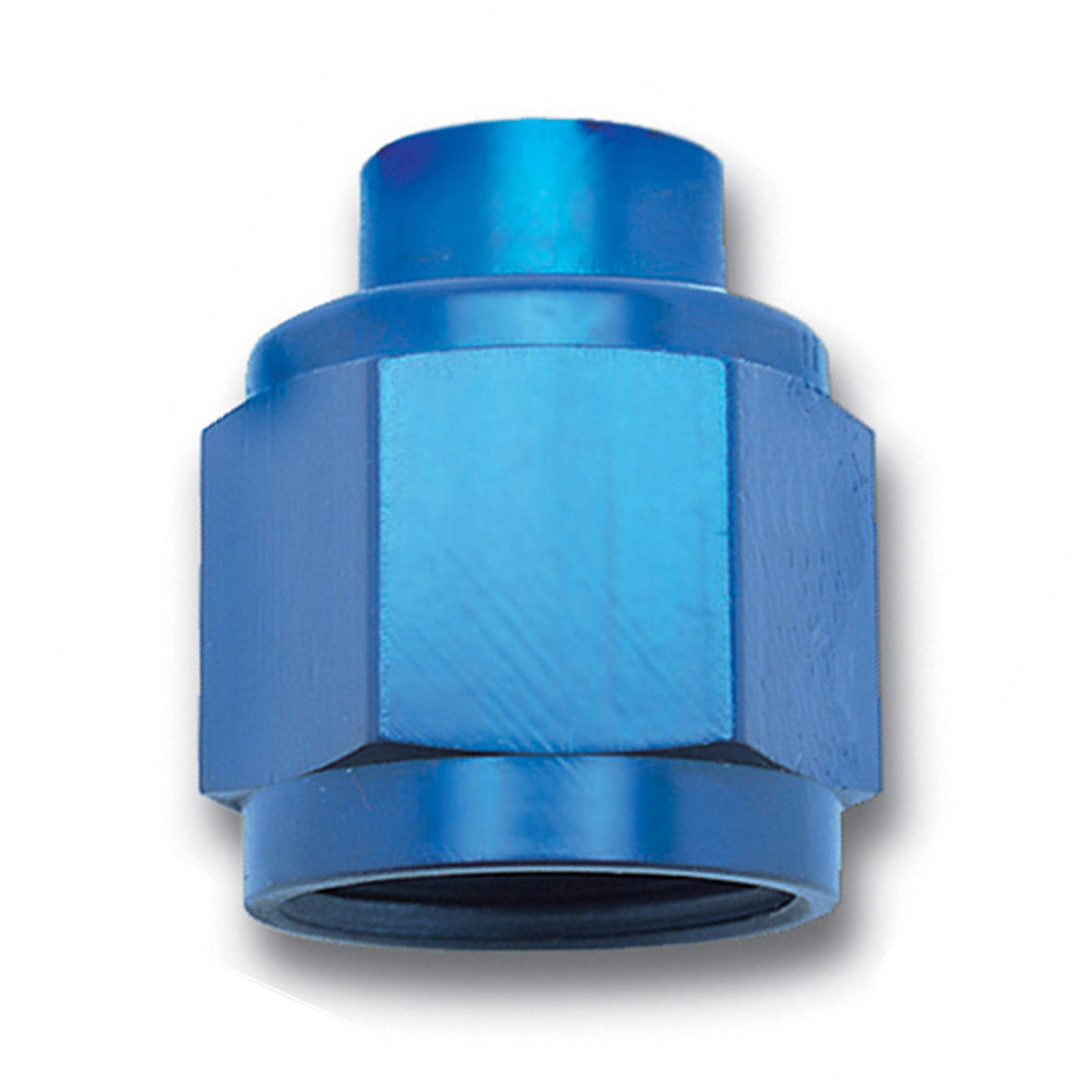 Blue Anodized Aluminum Flare Cap