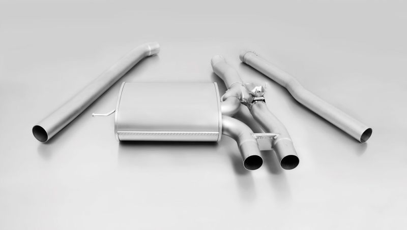 Remus 2014 Mini Cooper S F55 (Excl Facelift Models) 2.0T Cat-Back Exhaust w/Adapter & Tail Pipe Set