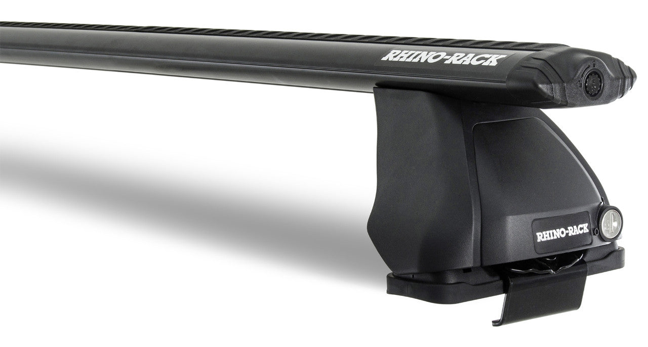 Rhino-Rack 19-21 Chevrolet Silverado 1500 4 Door Pick Up Vortex 2500 2 Bar Roof Rack - Black