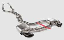 Cargar imagen en el visor de la galería, Akrapovic 2023 Audi RS6 Avant (C8) Evolution Line Cat Back (Titanium) (Req Link Pipe Set)