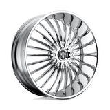 DUB S140 24X9.5 5X115/4.75 CHR-PLATED 15MM