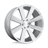 S213 24X10 6X5.5 GL-SLVR-BRSH 20MM