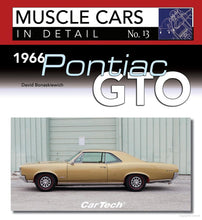 Load image into Gallery viewer, SA Design BooksMuscle Cars In Detail 1966 Pontiac GTO