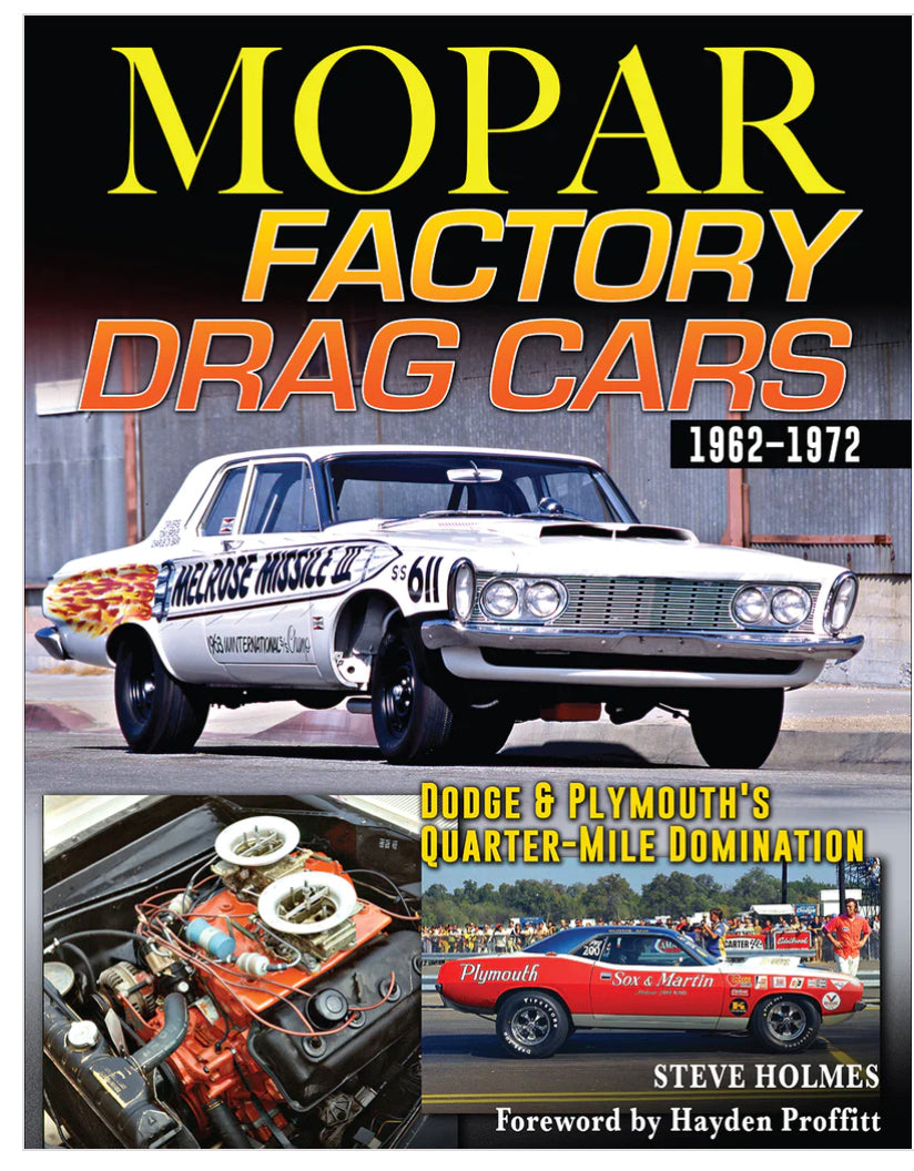 SA Design Books Mopar Factory Drag Cars