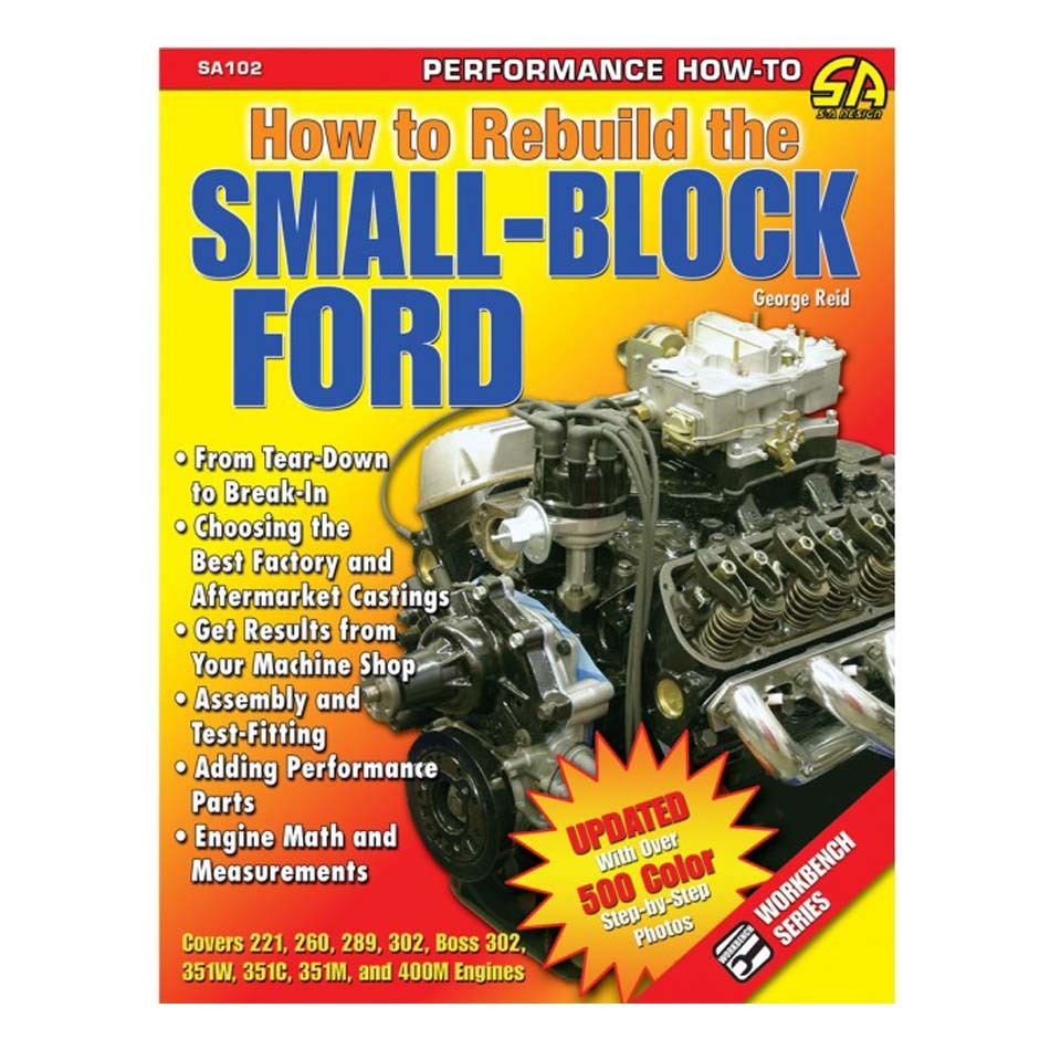 SA Design Books How To Rebuild The Small Block Ford