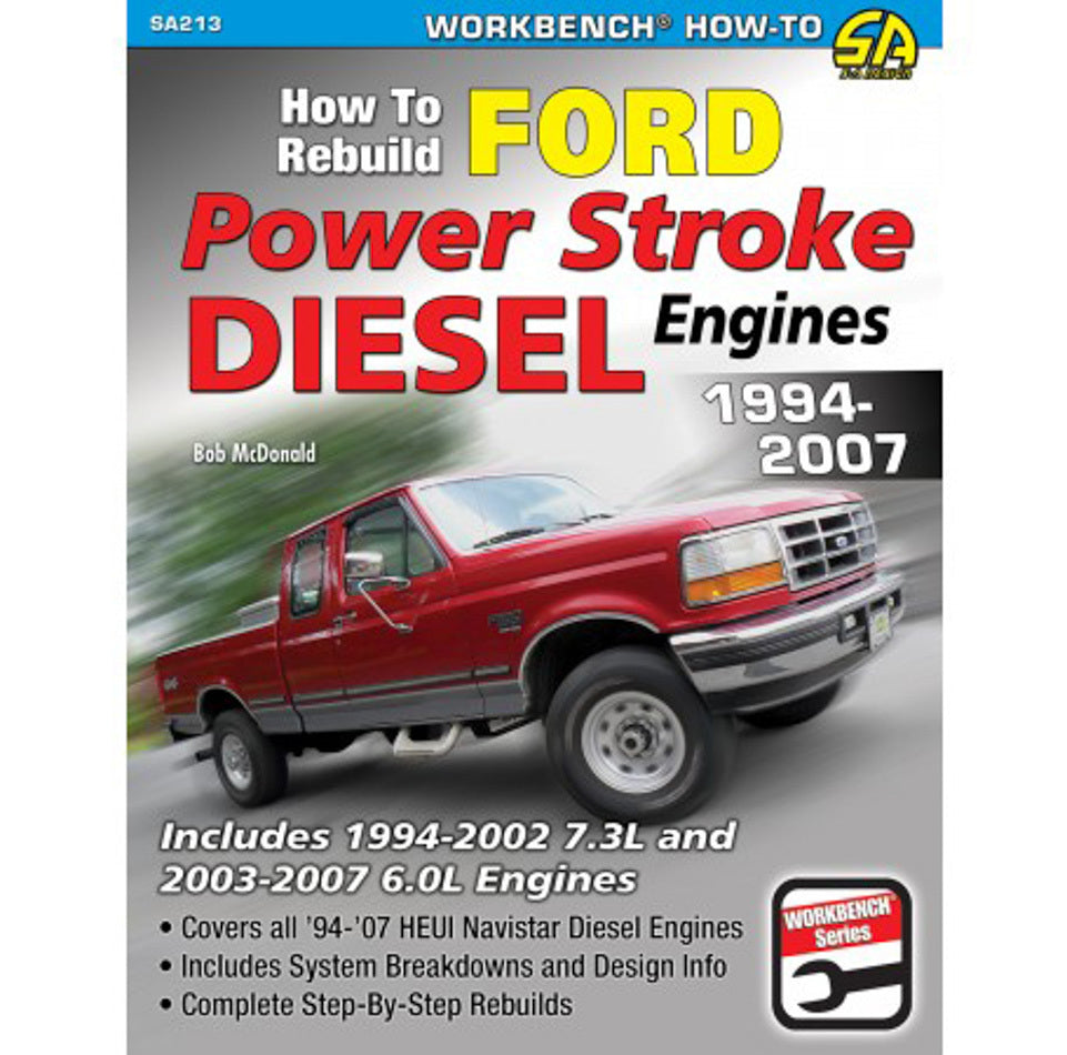 SA Design Books How to Rebuild Ford Diesel Engines 1994-2007