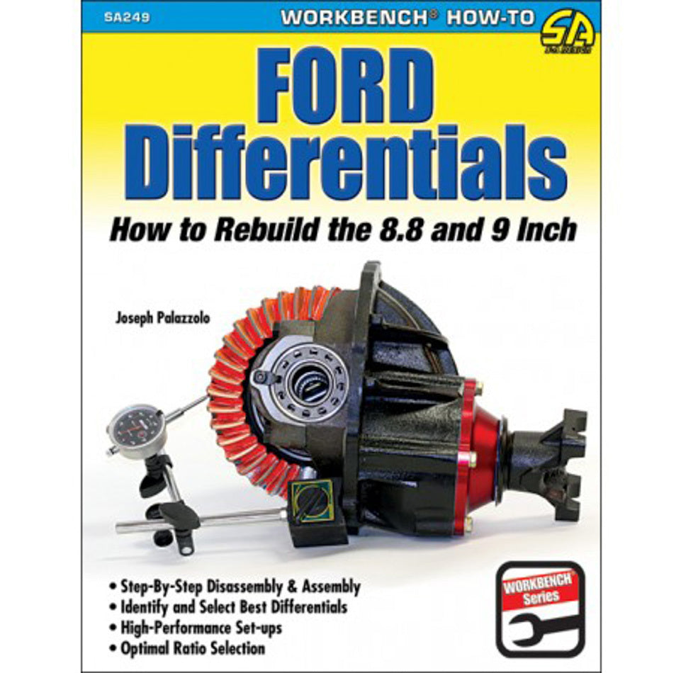 SA Design Books Ford Differentials How to Rebuild 8.8 & 9 Inch