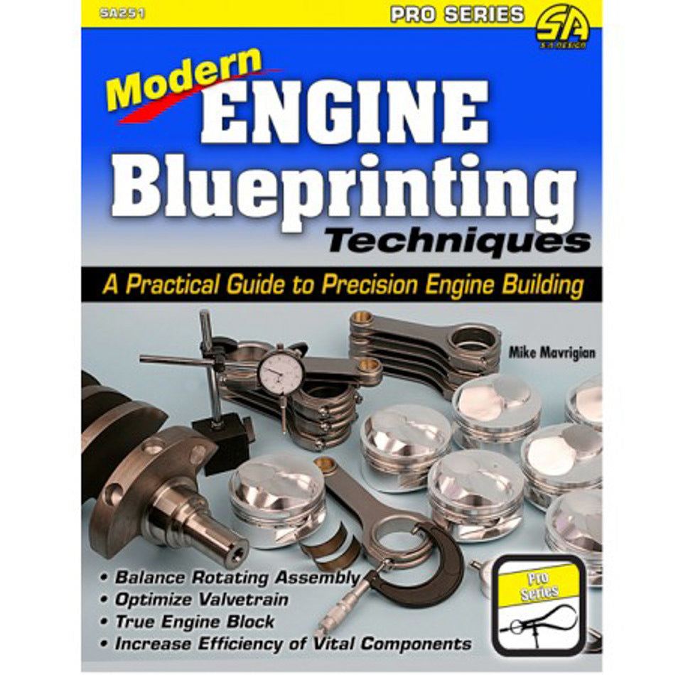 SA Design Books Modern Engine Blueprinti ng Techniques